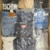 The photo shows a package with clothing in the category D.