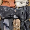 The photo shows a package with footwear in the category CSU.