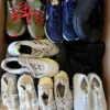 The photo shows a package with footwear in the category CSU.