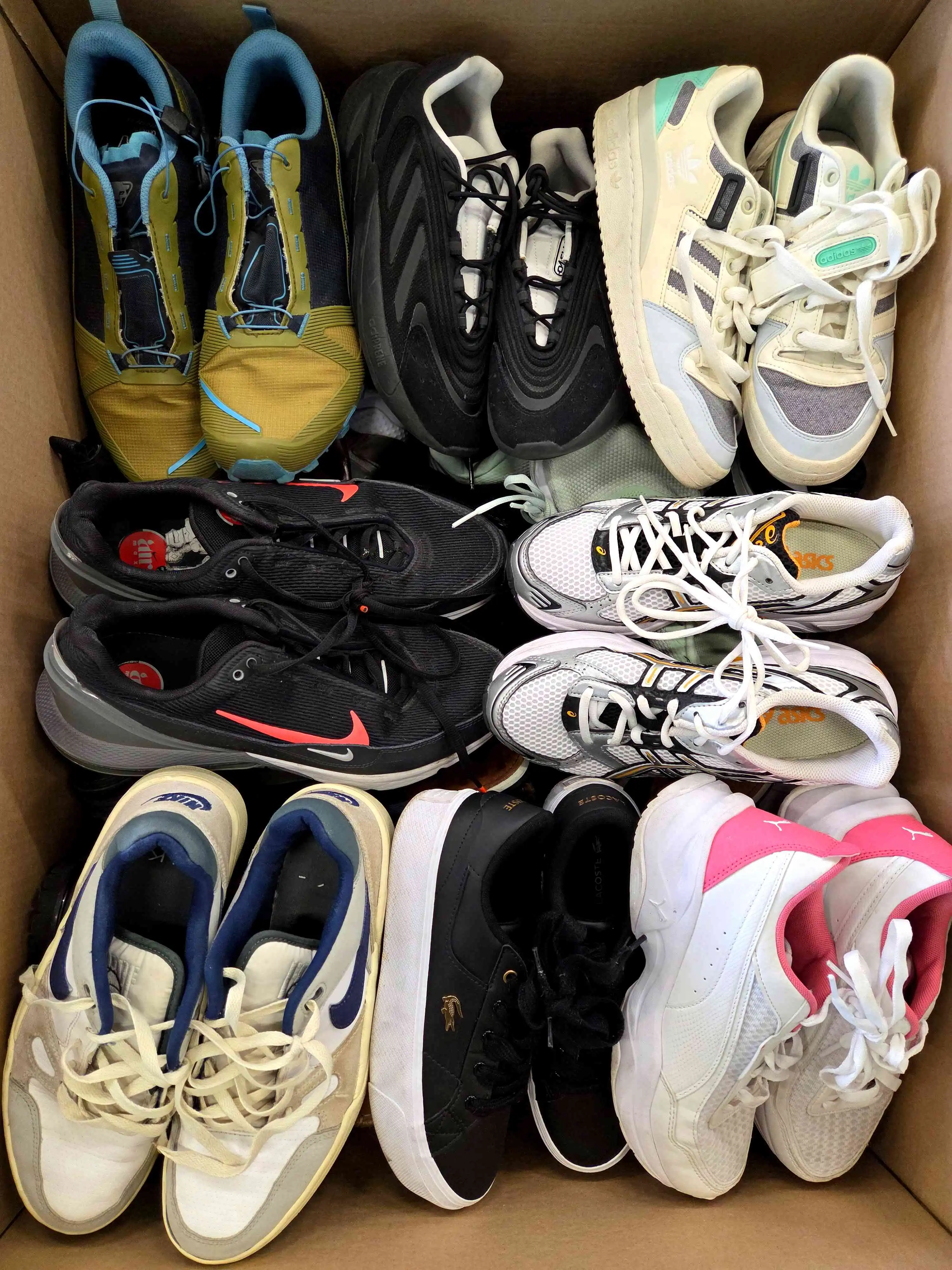 SH1583 3 The photo shows a package with footwear in the category SH.
