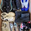The photo shows a package with footwear in the category CSU.