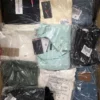 The photo shows a package with clothing in the category T.