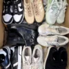 The photo shows a package with footwear in the category CSU.