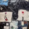 The photo shows a package with clothing in the category B.