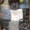 The photo shows a package with clothing in the category B.