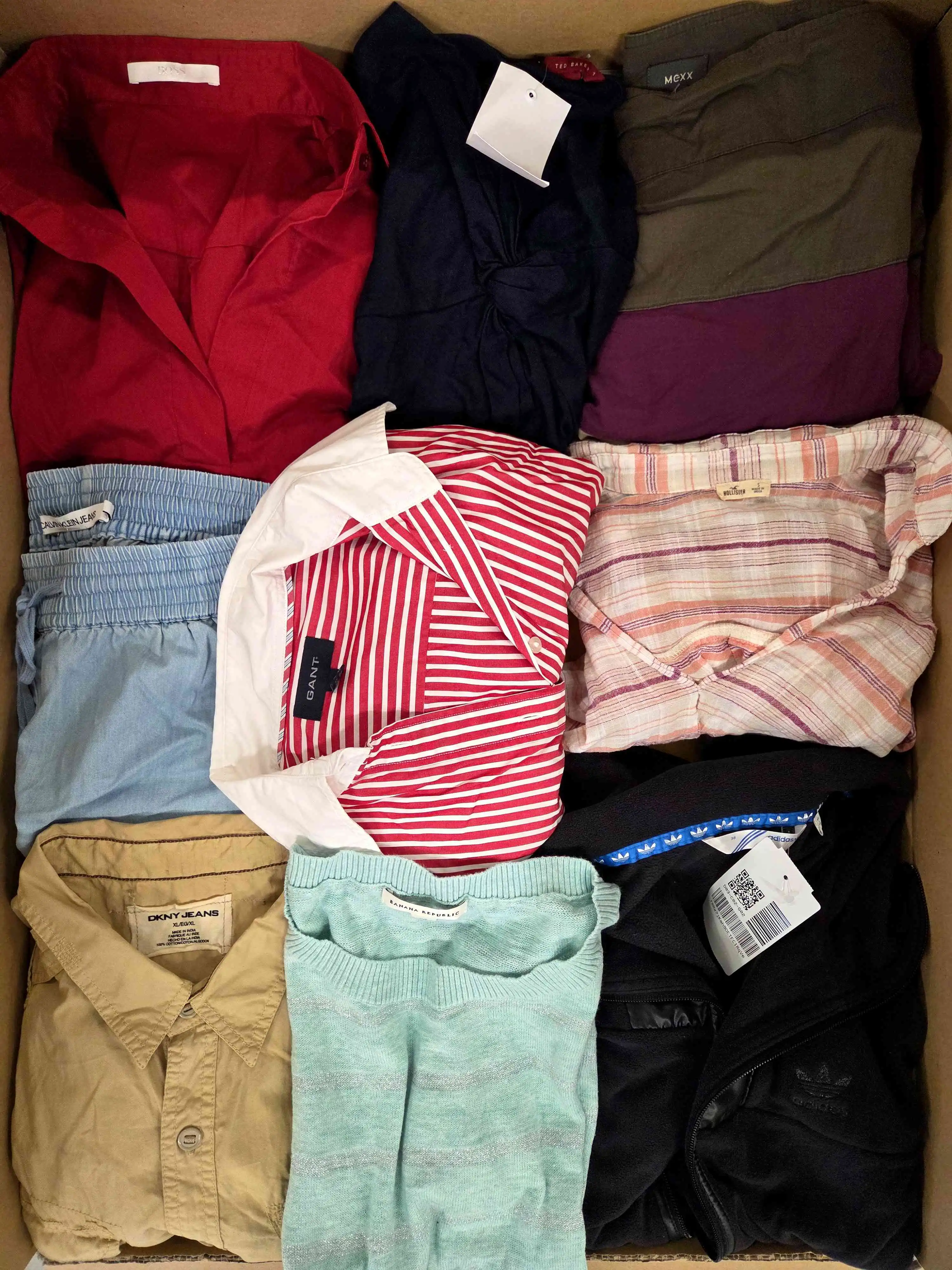 U1822 3 The photo shows a package with clothing in the category U.