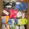 The photo shows a package with clothing in the category ABW.