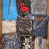 The photo shows a package with clothing in the category C.
