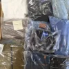 The photo shows a package with clothing in the category C.