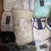 The photo shows a package with clothing in the category B.