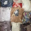 The photo shows a package with clothing in the category B.