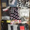 The photo shows a package with clothing in the category K.