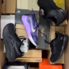 The photo shows a package with footwear in the category CS.