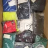 The photo shows a package with clothing in the category AP.