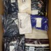The photo shows a package with clothing in the category YA.
