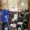 The photo shows a package with clothing in the category YA.