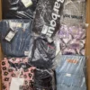 The photo shows a package with clothing in the category A.