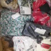 The photo shows a package with clothing in the category A.