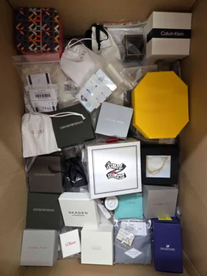 The photo shows a package with clothing in the category A.