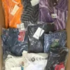 The photo shows a package with clothing in the category A.
