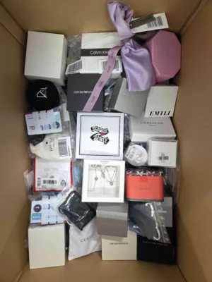 The photo shows a package with clothing in the category A.