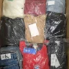 The photo shows a package with clothing in the category D.