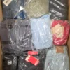 The photo shows a package with clothing in the category D.