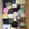 The photo shows a package with clothing in the category A.