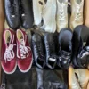 The photo shows a package with footwear in the category CSU.