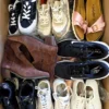 The photo shows a package with footwear in the category CSU.