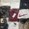 The photo shows a package with clothing in the category B.