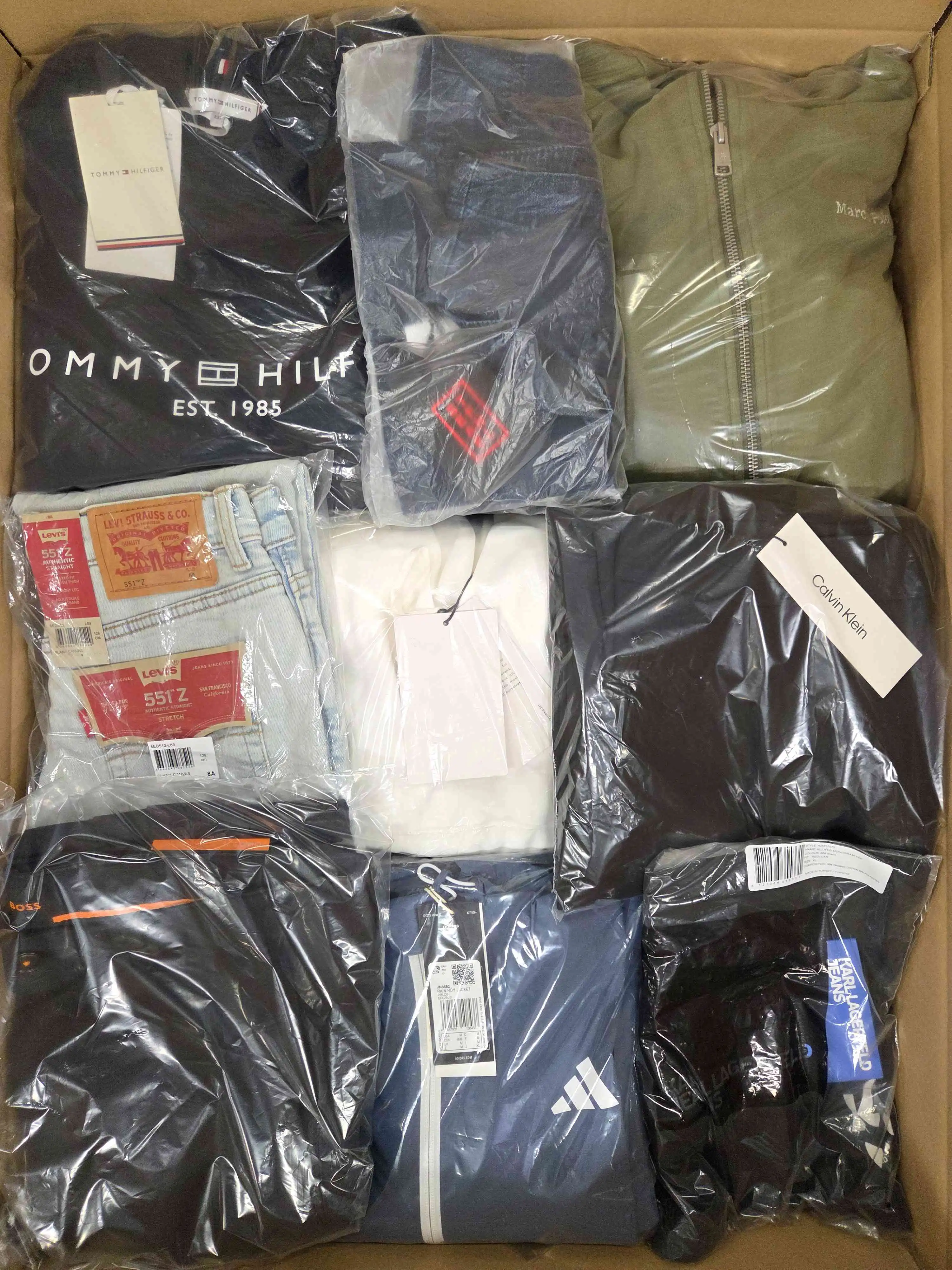B1751 3 The photo shows a package with clothing in the category B.