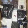 The photo shows a package with clothing in the category T.