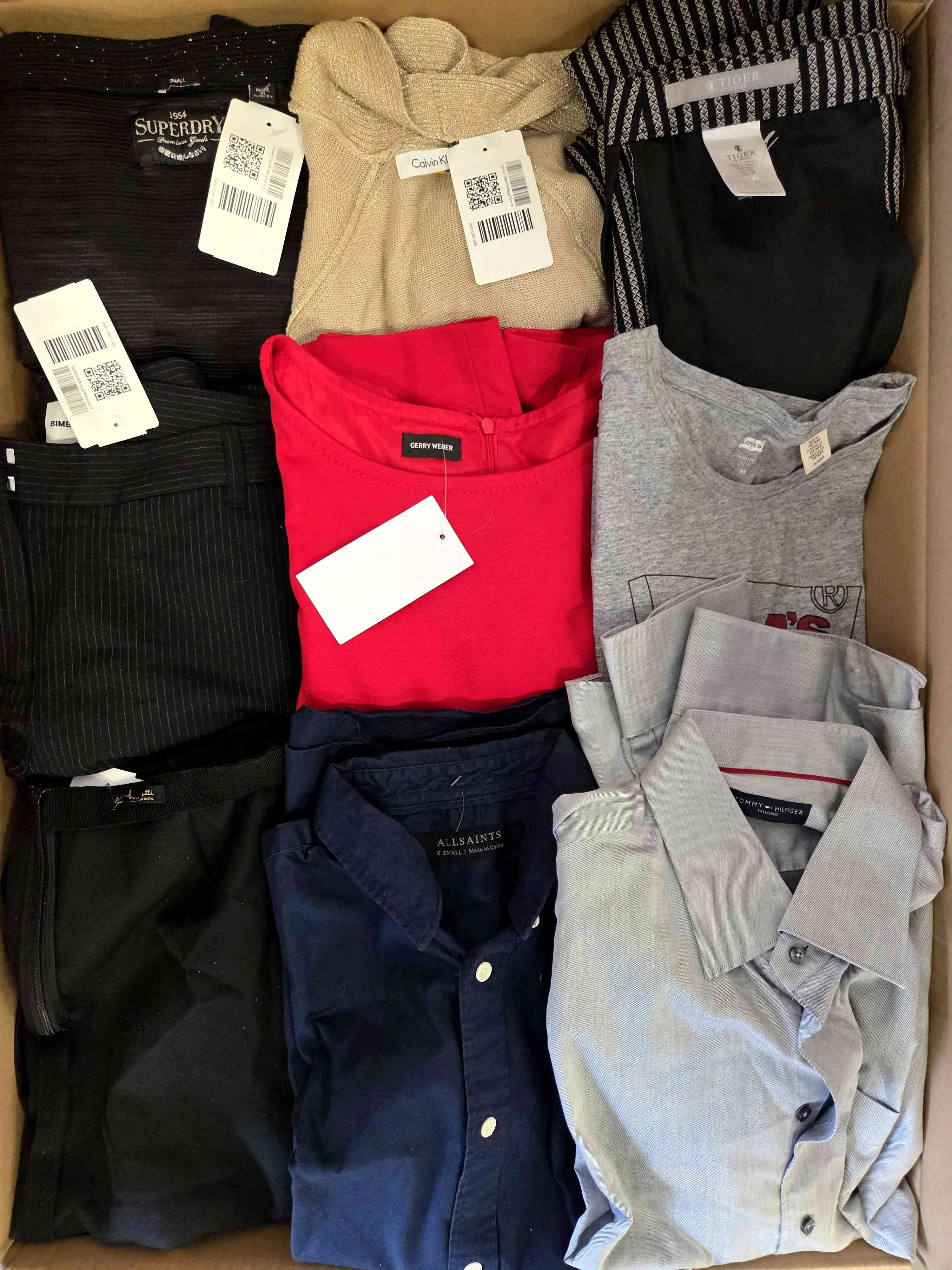 U1882 3 The photo shows a package with clothing in the category U.