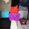 The photo shows a package with clothing in the category U.