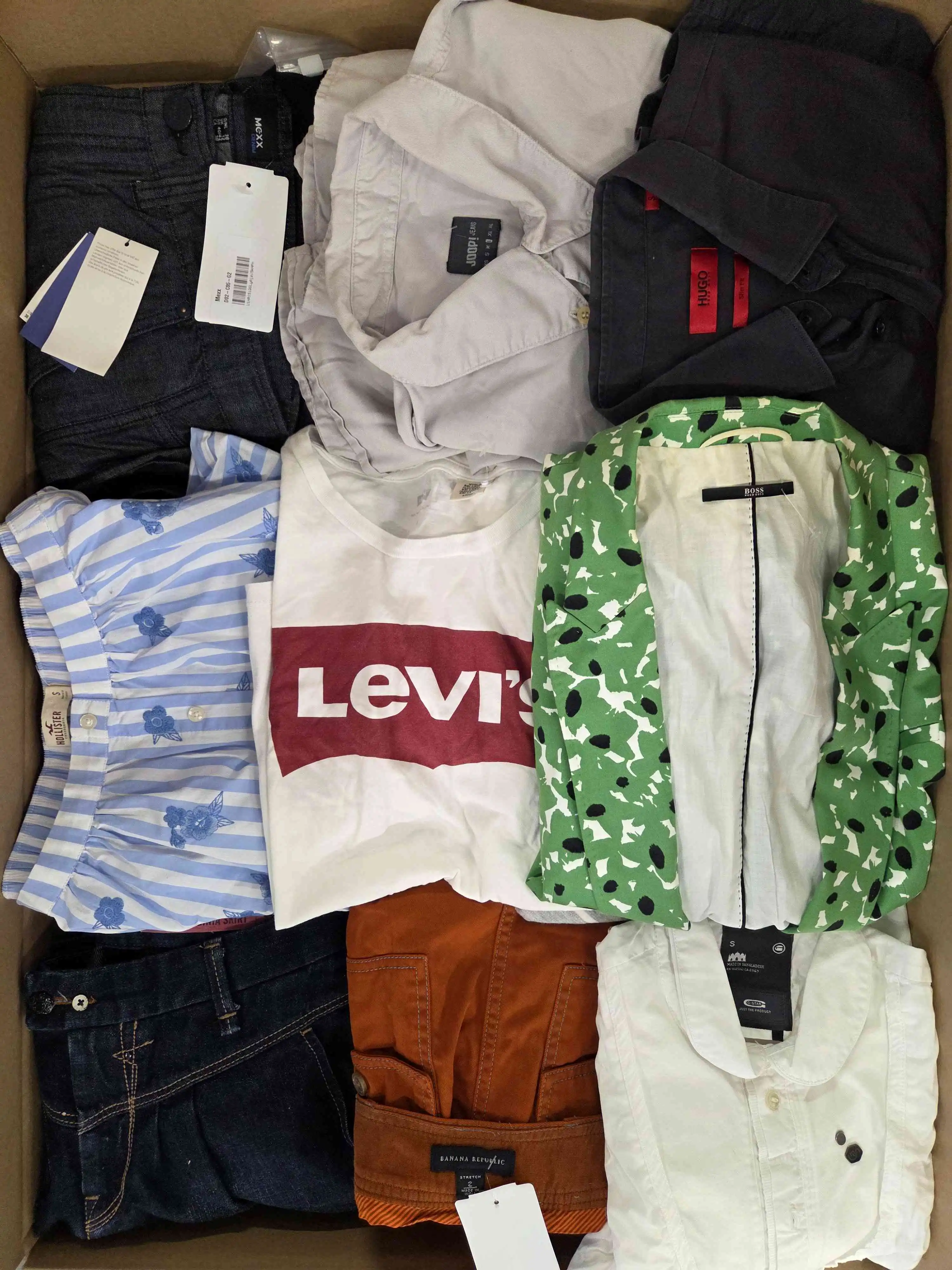 U1896 3 The photo shows a package with clothing in the category U.