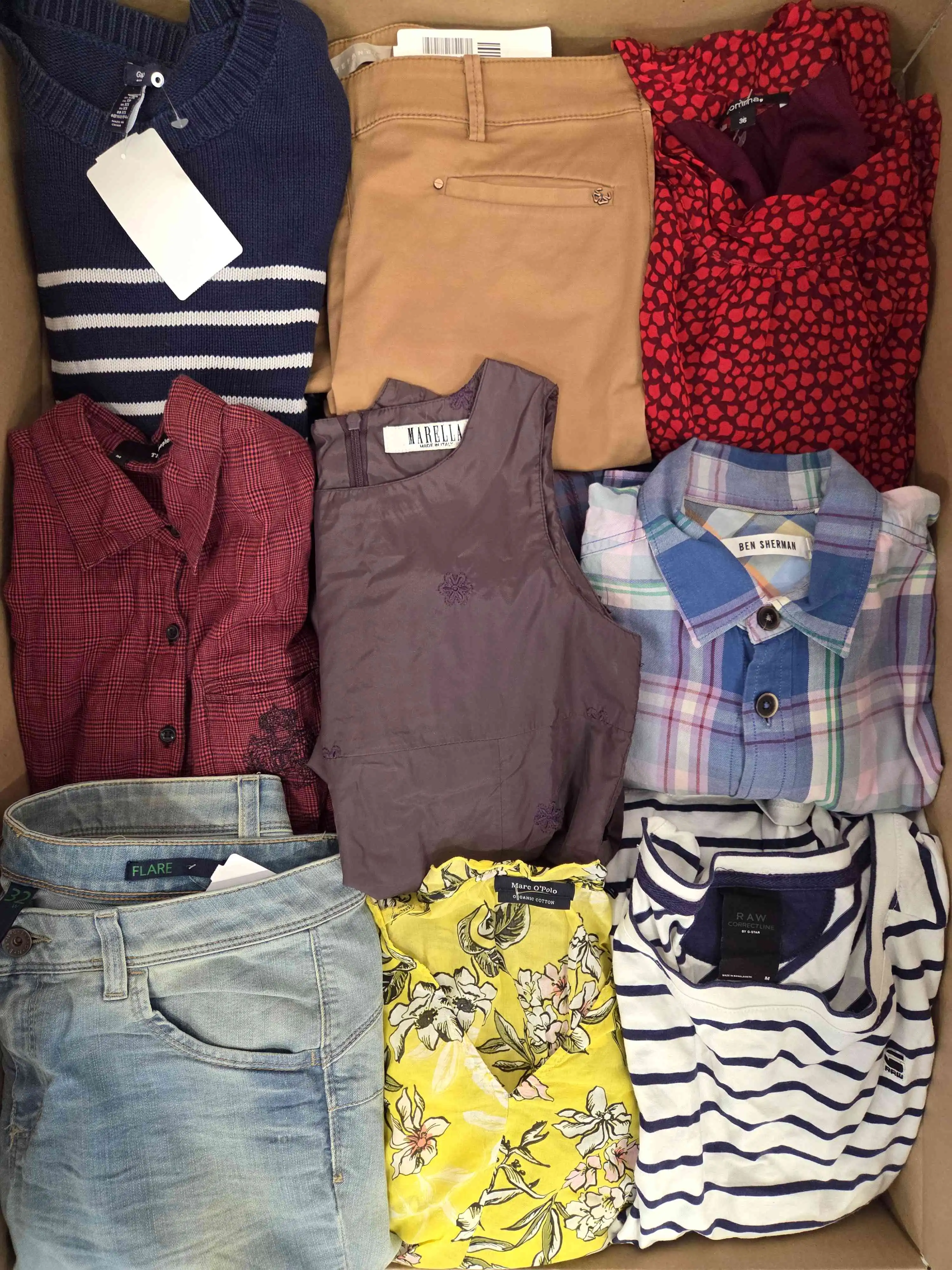 U1898 3 The photo shows a package with clothing in the category U.