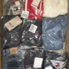 The photo shows a package with clothing in the category T.