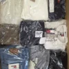 The photo shows a package with clothing in the category T.
