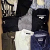 The photo shows a package with clothing in the category U.