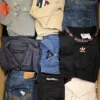 The photo shows a package with clothing in the category U.