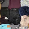 The photo shows a package with clothing in the category U.
