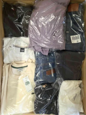 The photo shows a package with clothing in the category C.