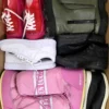 The photo shows a package with footwear in the category BSU.