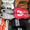 The photo shows a package with footwear in the category BSU.