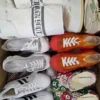 The photo shows a package with footwear in the category BSU.