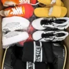 The photo shows a package with footwear in the category BSU.