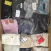 The photo shows a package with clothing in the category K.