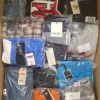 The photo shows a package with clothing in the category K.