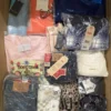 The photo shows a package with clothing in the category K.